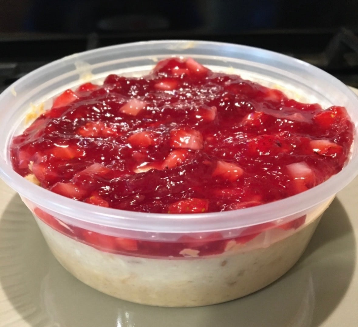 Peanut Butter and Jelly Overnight Oats