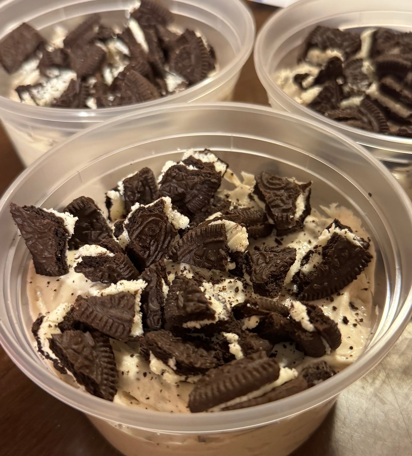 Oreo Protein Cheesecake